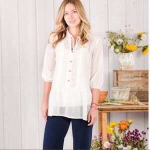MATILDA JANE Light the Way Tunic Top Womens  Medium